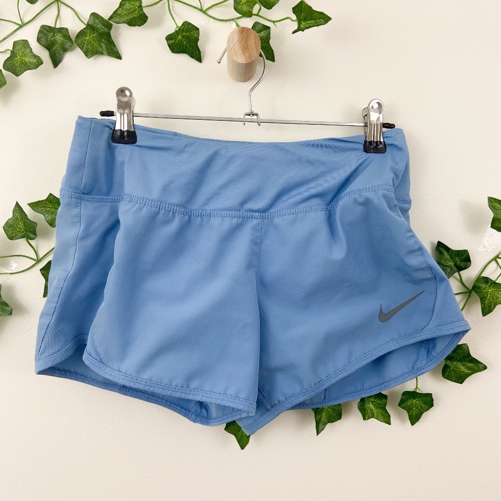 Nike blue Dri fit running shorts Sz XS - Picture 1 of 10